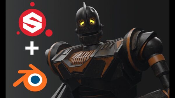 【中英双字】Blender 制作钢铁巨人机器人动画教程