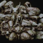 【3D笔刷资产包】33 个怪兽头部 & Skulls IMM 笔刷