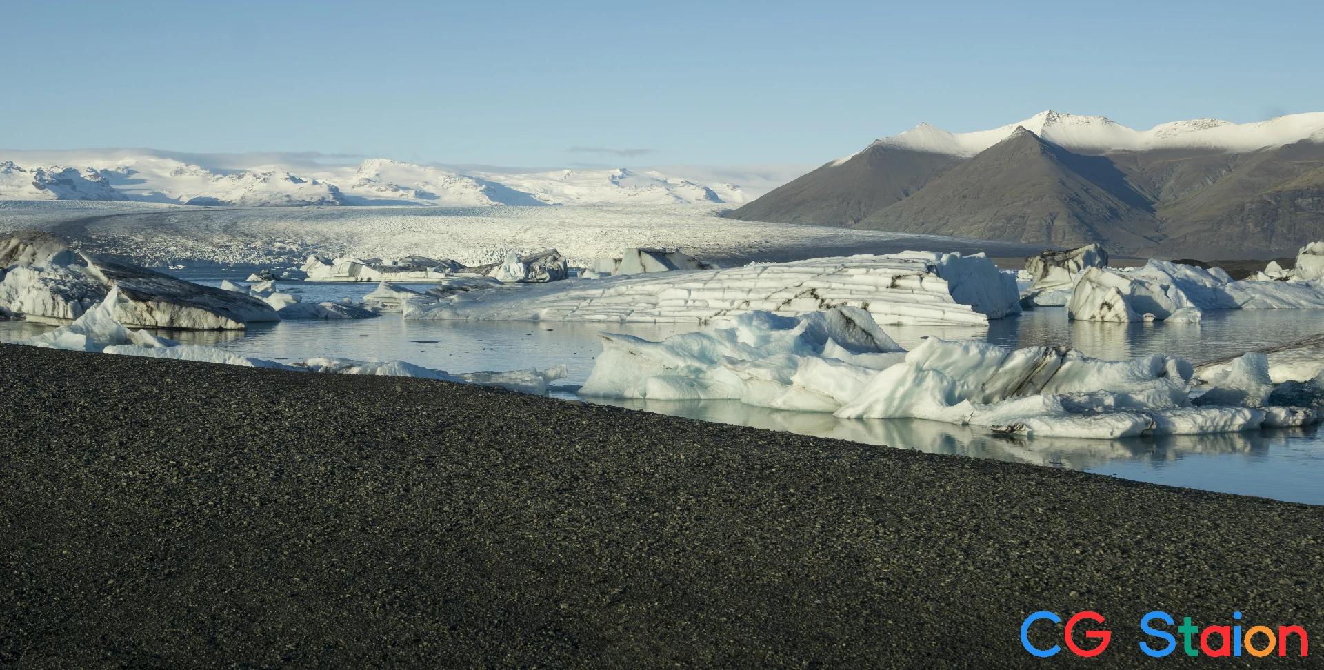 435张冰岛冰川冰晶高清参考图片4