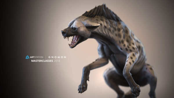 【中英双字】Krystal Sae Eua 的动态动物雕塑-鬣狗