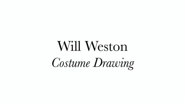 【中英双字】Will Weston 的服饰服装绘画在线课程