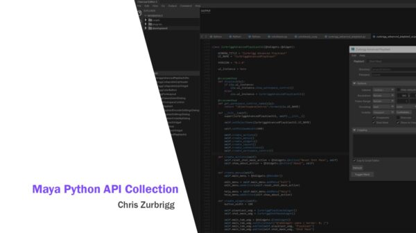 【中英双字】Chris Zurbrigg 的 Maya Python API 汇编教程