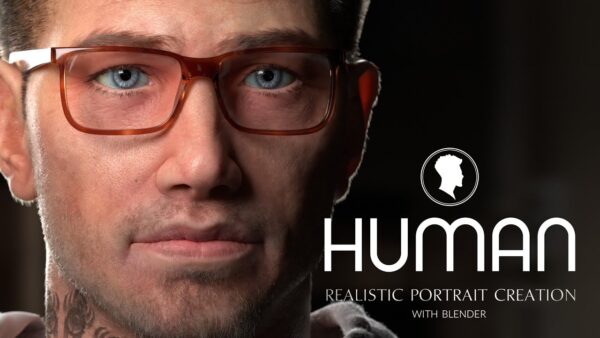 【中英双字】Kent Trammell 使用 Blender 创建逼真的人类肖像