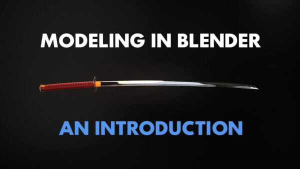 【中英双字】Tautvydas Kazlauskas 使用 Blender 创作日本武士刀模型