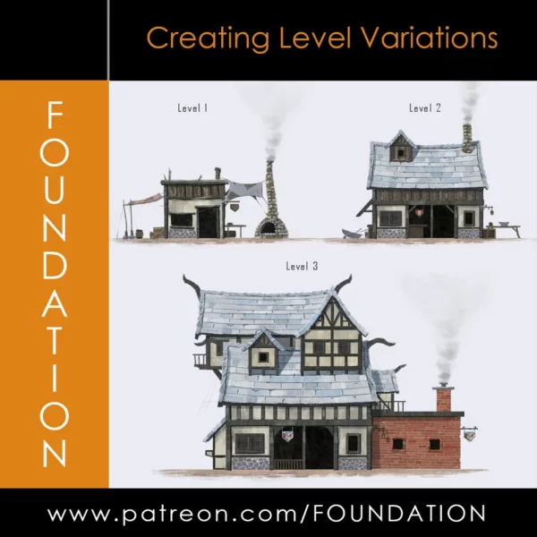 【中英双字】《Foundation Patreon》创建建筑变化