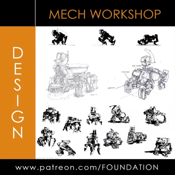 【中英双字】《Foundation Patreon》机械绘画