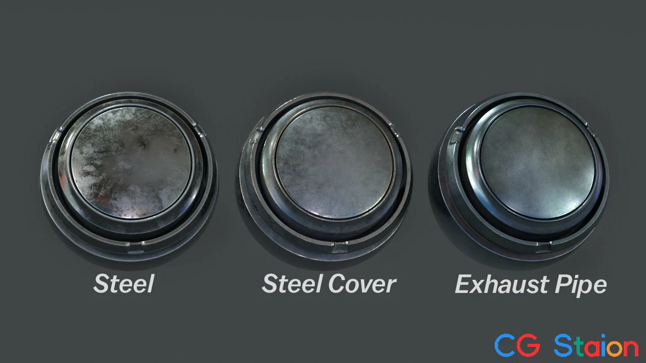 Substance Painter 13 种substance Painter 金属智能材质球 Cg Staion