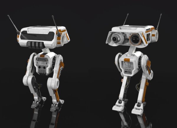 【Artstation】BD-1 星球大战机器人模型