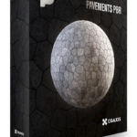 【CG Axis】Physical 4 地砖 PBR 贴图纹理包