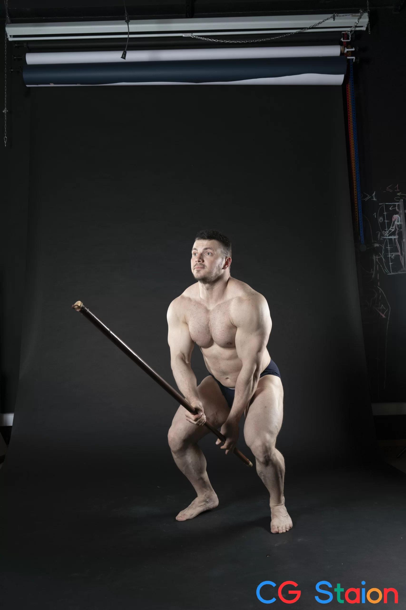 【高清参考图】318张男性肌肉动态形体高清参考图片8