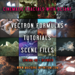 【中英双字】【Machina Infinitum】Octane Vectron Fractal PACK N°2 教程 Cinema 4D & Blender 场景