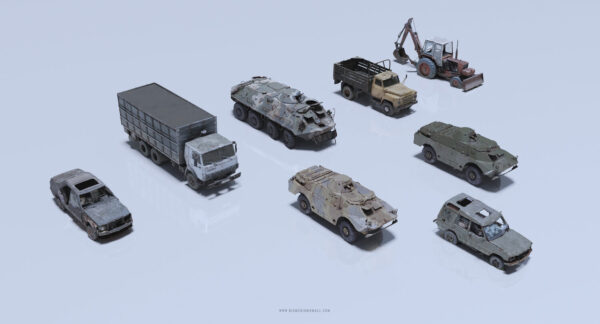 【BMS】Apocalypse collection Vehicles 资产包