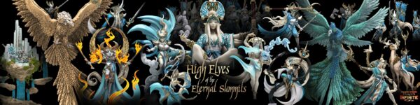 【3D 打印】Heroes Infinite – High Elves of the Eternal Summits