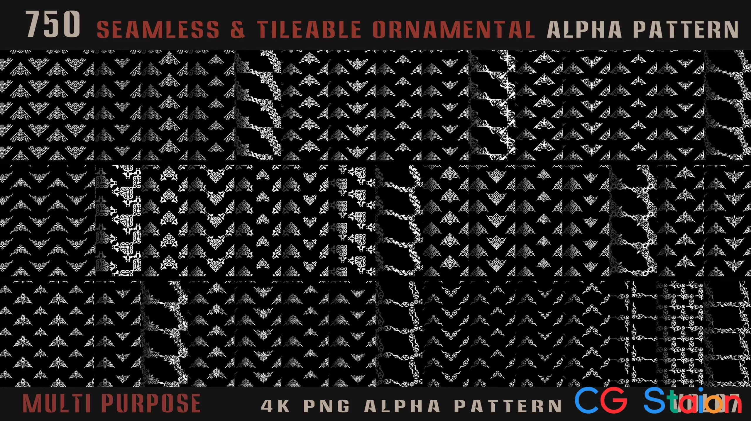 【Tile Loop Alpha】Mona Ghafourian 800 个平铺装饰图案12