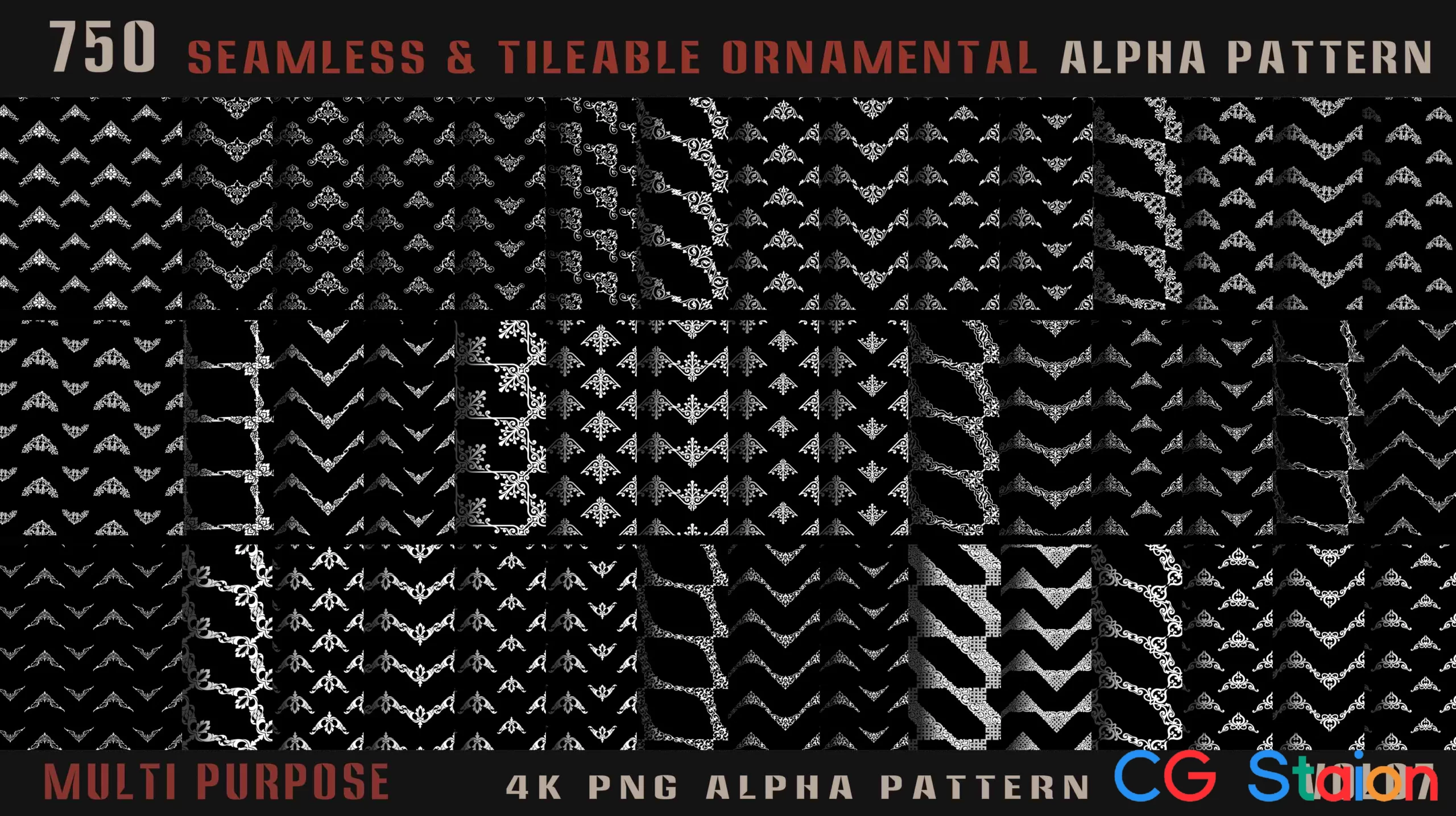 【Tile Loop Alpha】Mona Ghafourian 800 个平铺装饰图案14