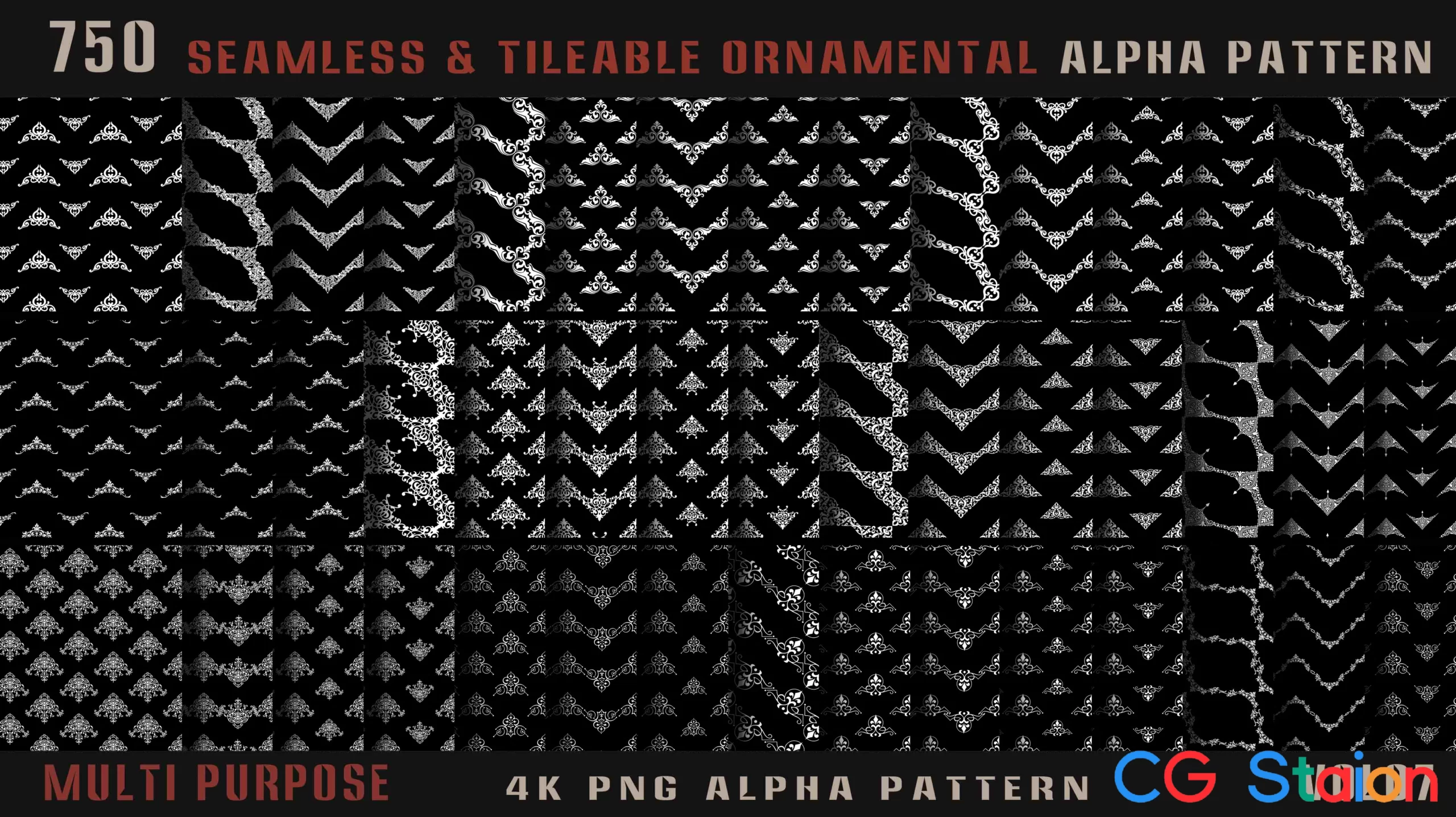 【Tile Loop Alpha】Mona Ghafourian 800 个平铺装饰图案15
