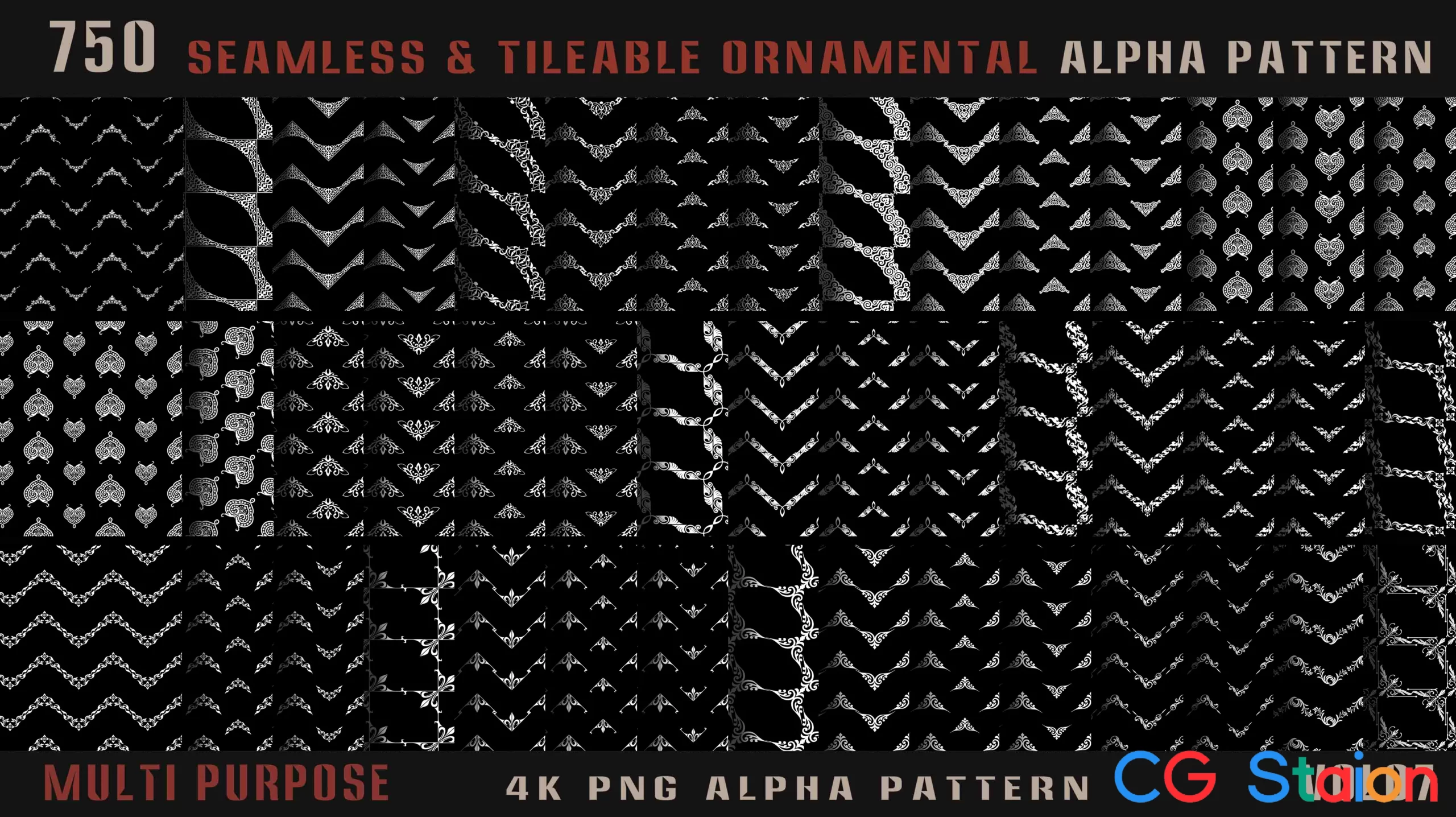 【Tile Loop Alpha】Mona Ghafourian 800 个平铺装饰图案16