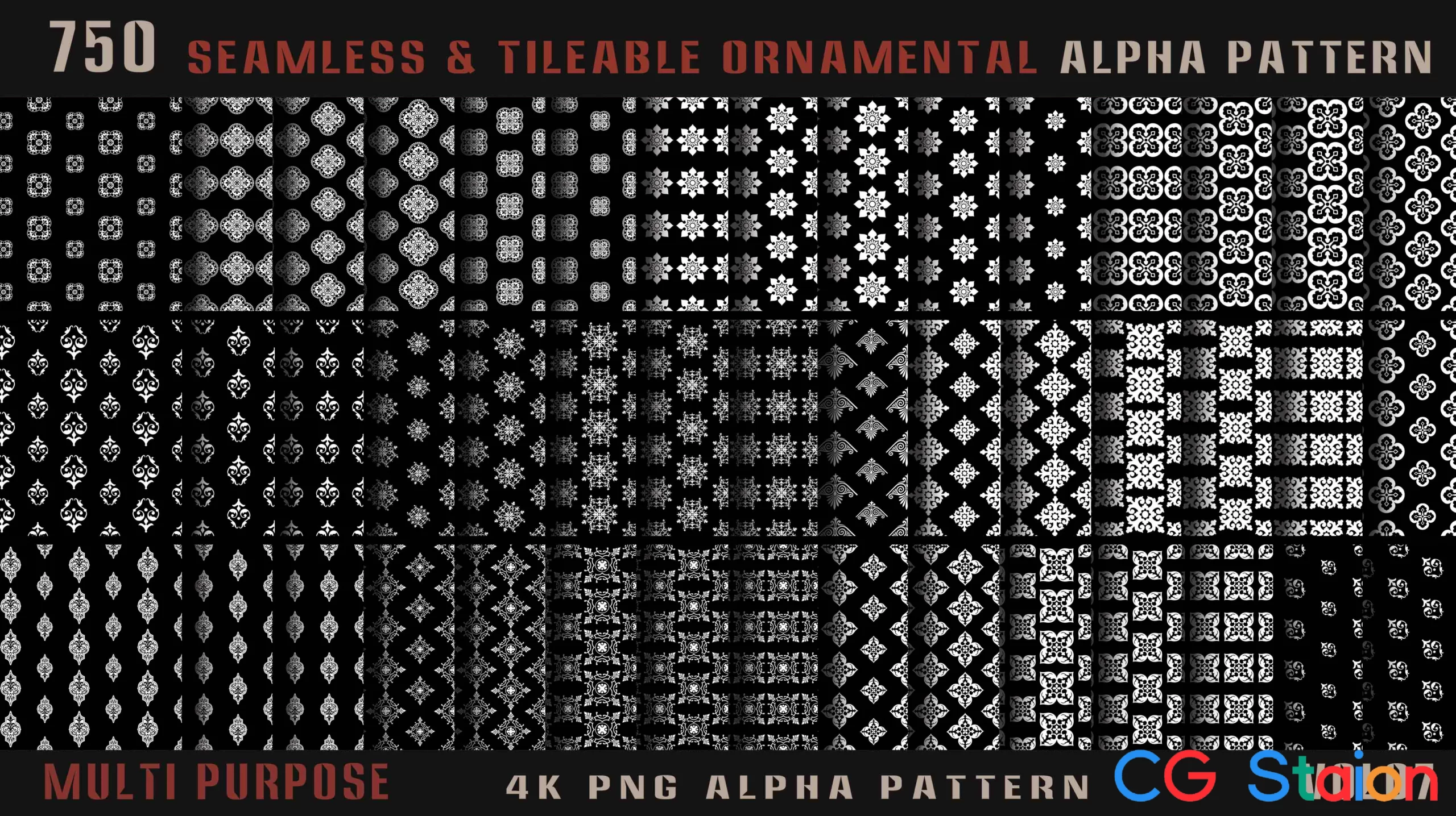 【Tile Loop Alpha】Mona Ghafourian 800 个平铺装饰图案4