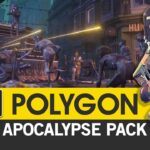 【Unity】【Synty Studios】Apocalypse Pack 低面多边形模组资产