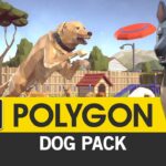 【Unity】【Synty Studios】Dog Pack 低面多边形模组资产