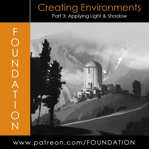 【中英双字】【Foundation Patreon】John J. Park 创建环境 Part 3：应用光影