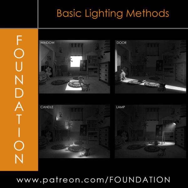 【中英双字】【Foundation Patreon】John J. Park 基本照明方法 Part 1