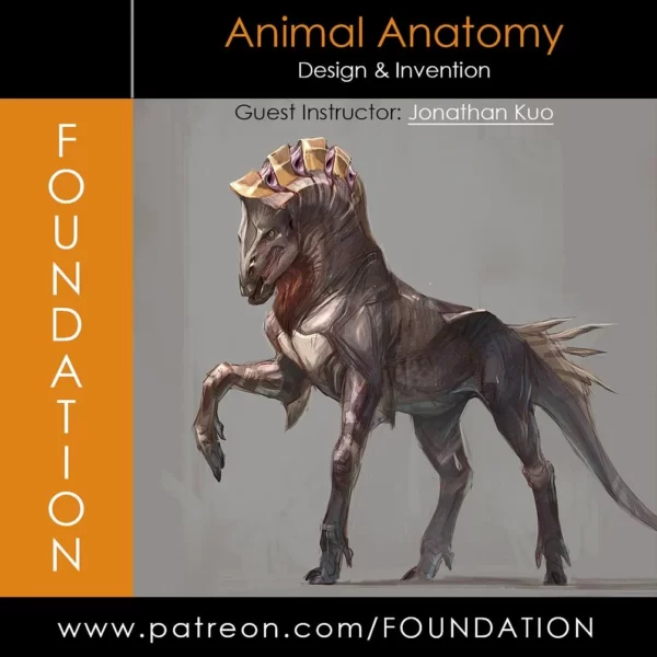 【中英双字】【Foundation Patreon】Jonathan Kuo 动物解剖学的设计与发明