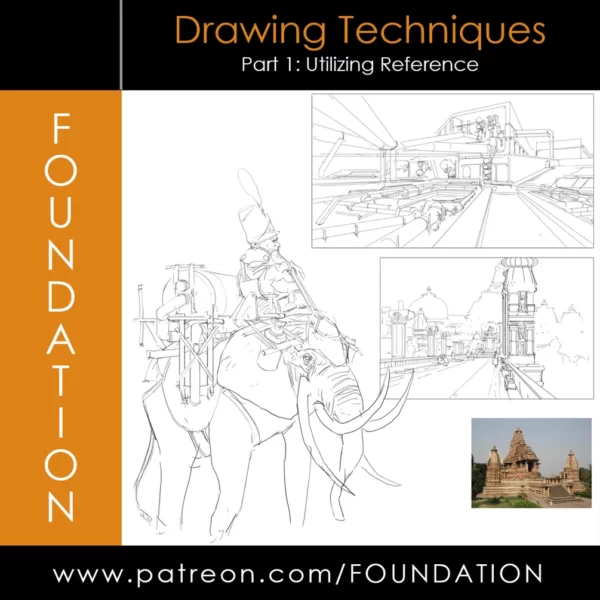 【中英双字】【Foundation Patreon】绘图技术 Part 1：利用参考