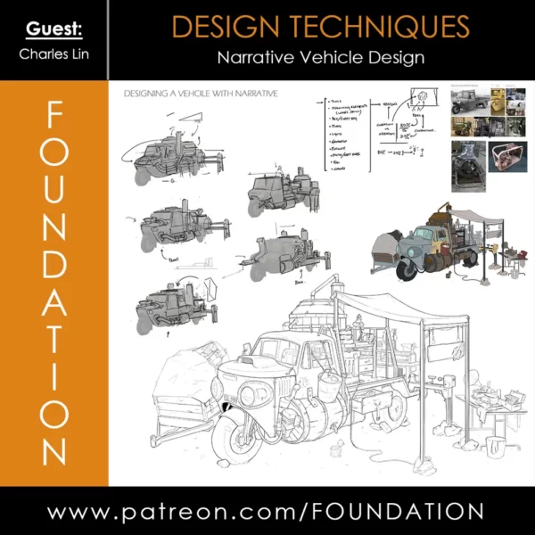 【中英双字】【Foundation Patreon】设计技巧：叙事车辆设计