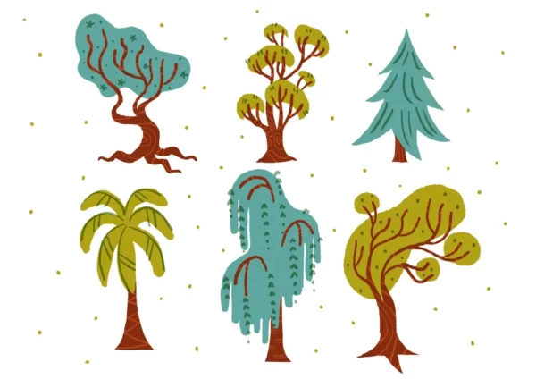 【中英双字】【Skill Share】Sarah Holliday 绘制令人惊叹的程式化树木
