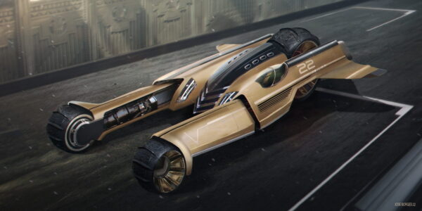 【中英双字】【The Gnomon Workshop】Jose Borges 为量产设计独特的车辆概念