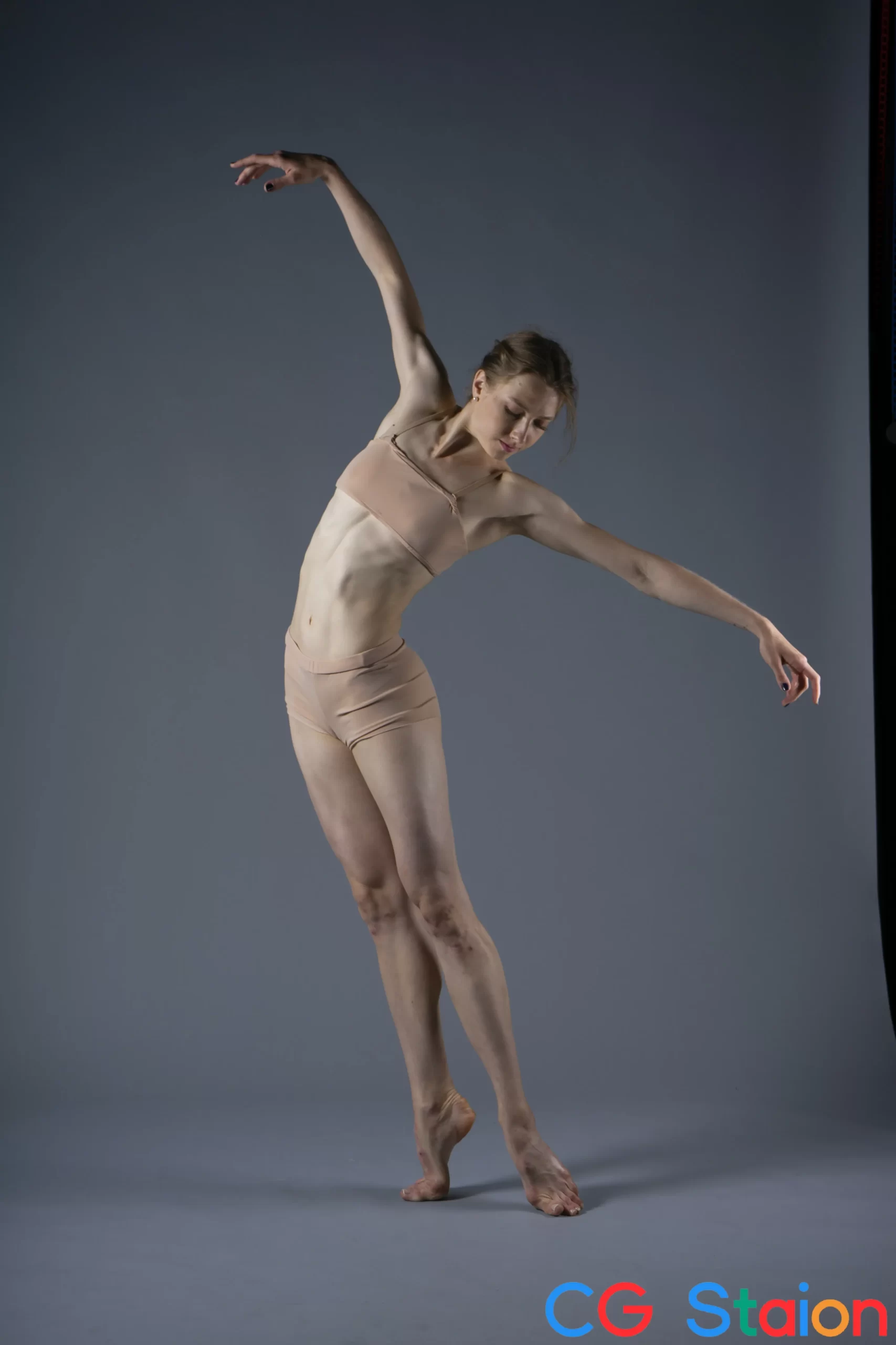 【高清参考图】292张女性芭蕾演员姿态动作高清参考图片5