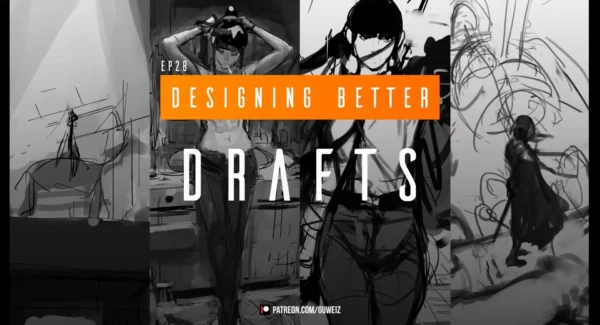 【中文字幕】【CG Staion】GUWEIZ EP 28 Designing Better Drafts